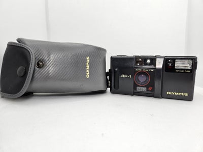 Olympus, AF-1, Perfekt, Olympus AF-1 kompakt kamera i velfungerende og perfekt kosmetisk stand. Mini