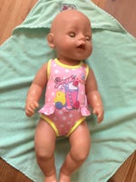 Babyborn, Dukke med badedragt og håndklæde
