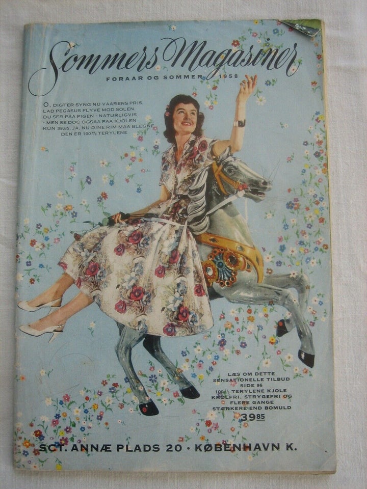 Sommers Magasiner katalog 1958, emne: mode