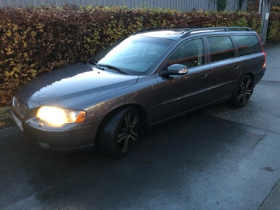 Volvo V70, 2,4 170 Momentum, Benzin, 2007, km 289000, koksmetal, træk, klimaanlæg, aircondition, ABS