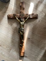 Jesus på korset, Bronze og træ, 1600 år gl.