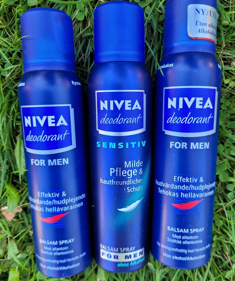 Herredeodorant, Nivea