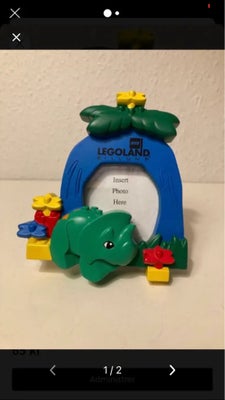 Billedramme fra Legoland, Lego dublo billedramme m næsehorn  ca 12x8
Ramme fra Legoland  til foto bi