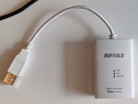 Netkort, Buffalo USB2 til Gigabit LAN, God