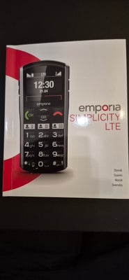 Emporia Simplicity LTE, Perfekt, Købt i april 2024 i YouSee butik - KVITTERING HAVES 
Rigtig god mob