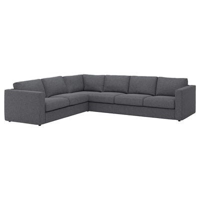 Hjørnesofa, 6 pers. , Ikea, Vaskbart betræk 
Vimle sofa i fin stand.
Afhentes iRisskov 