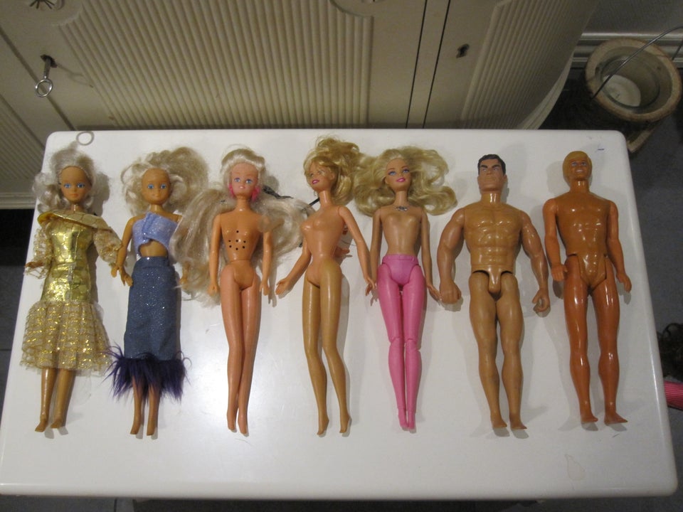 Andet, Barbie, Ken og Actionman