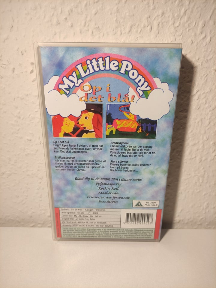 Tegnefilm, VHS - MY LITTLE PONY