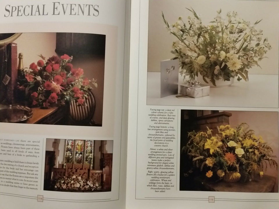 Flower arranging, Jane Newdick, Neil Sutherland