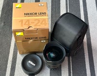 Vidvinkel, Nikon, 14-24mm F2.8G ED AF-S Nikkor