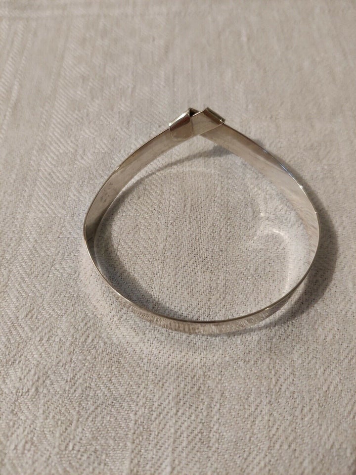 Armring, sølv, Handmade Denmark