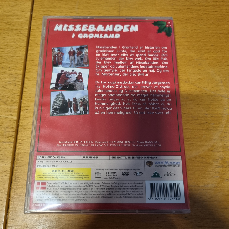 Nissebanden i Grønland, DVD, andet