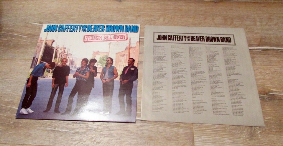 LP, JOHN CAFFERTY & THE BEAVER BROWN BAND, TOUGH ALL OVER