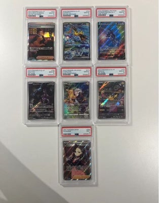 Samlekort, Pokemon kort, Syv friske PSA slabs sælges, flere til nedsatte priser!

ALLE på japansk, u