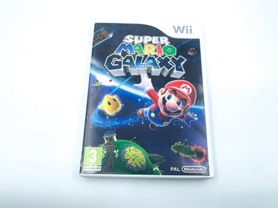 Super Mario Galaxy, Nintendo Wii, Komplet med manual

Kan sendes med:
DAO for 42 kr.
GLS for 44 kr.