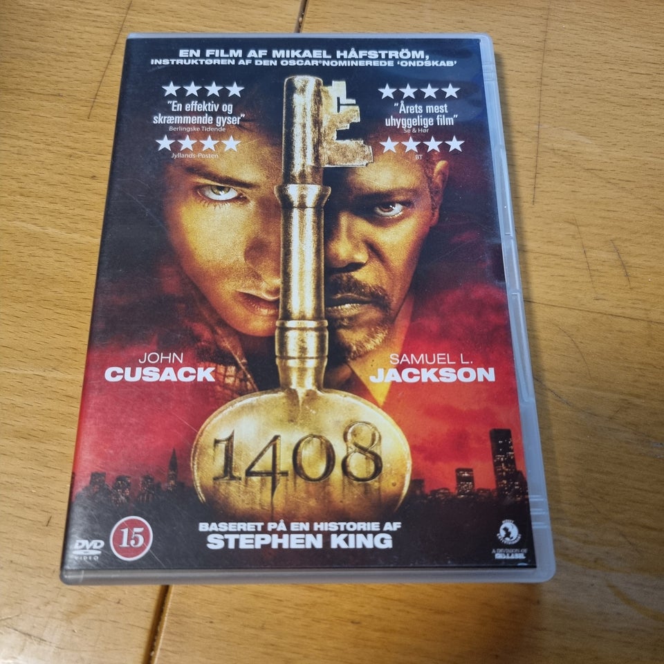 1408, DVD, thriller