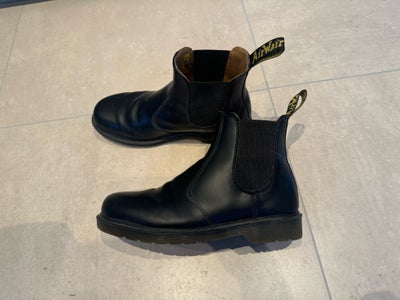 Støvler, str. 45, Dr   Martens 2976,  Sort,  Læder,  Næsten som ny, Stort set ubrugte, da de var lid