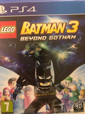 Batman 3 Beyond Gotham, PS4, action, Spil i rigtig god stand.

Køber betaler porto