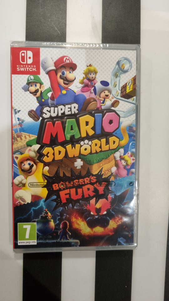 Super Mario 3d World + browsers furry, Nintendo Switch,