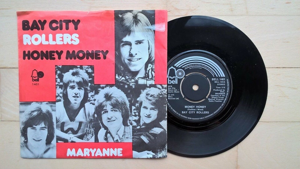 Single, Bay City Rollers, Money Honey / Maryanne