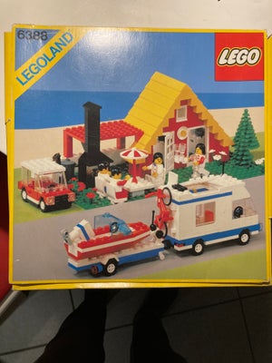 Lego System, 6388 Holiday Home with Caravan
Vintage sæt fra 1989 i fin stand.
Komplet med byggevejle