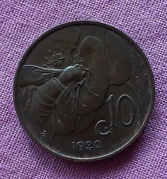 Vesteuropa, mønter, 10 Centesimi