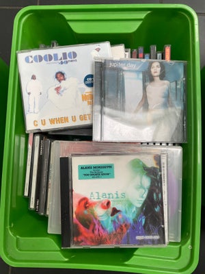 Blandet: 90er og 0’erne, rock, Ca 150 cd’er med blandet musik fra 90’erne og 0’erne. Blandt andet U2