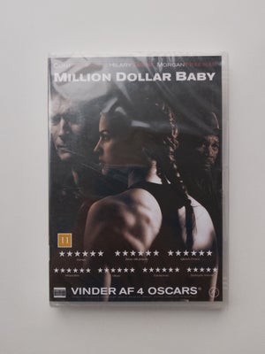 (NY) Million dollar baby, DVD, drama, (NY) Million dollar baby
Med Hilary Swank, Clint Eastwood og M