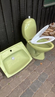 Håndvask, Retro Håndvask og IFÔ toilet med dæmper sæde