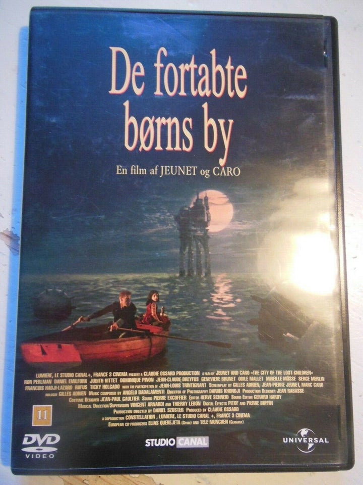 De Fortabte Børns By, instruktør Jeunet & Caro, DVD
