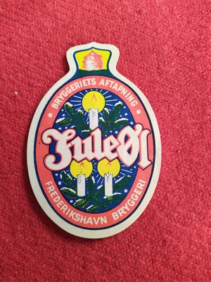 Øl, FREDERIKSHAVN BRYGGERI, Gammel etiket fra Frederikshavn 