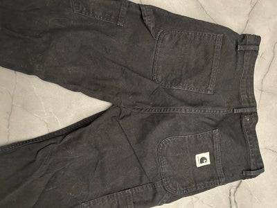 Jeans, Carhartt, str. 25,  Sort,  God men brugt, RW Boyfriend