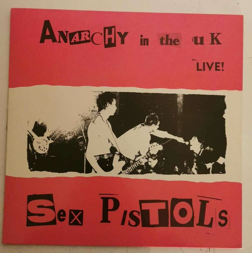 LP, Sex Pistols, Anarchy in the UK (Live) – dba.dk – Køb og Salg af Nyt og  Brugt