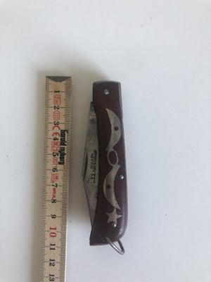 Andre samleobjekter, Lommekniv, Lommekniv af mærket Okapi. Sælges for 50 Kr. (ekskl. fragt). Størrel