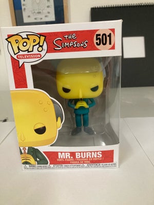 Samlefigurer, Popvinyls, Forskellige Pop vinyl figurer. 
Original emballage medfølger.

1 - Mr. Burn