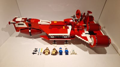 Lego Star Wars, 7665, Republic Cruiser.

Sættet er komplet med manualer, ingen klodser mangler. En a