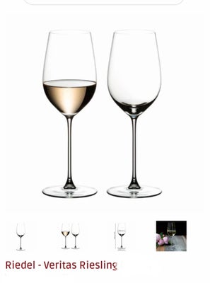 Glas, Hvid vin glas, Riedel, Riedel  vinglas

Pris :100kr

Stand : med få brugsspor 

Der er kommet 