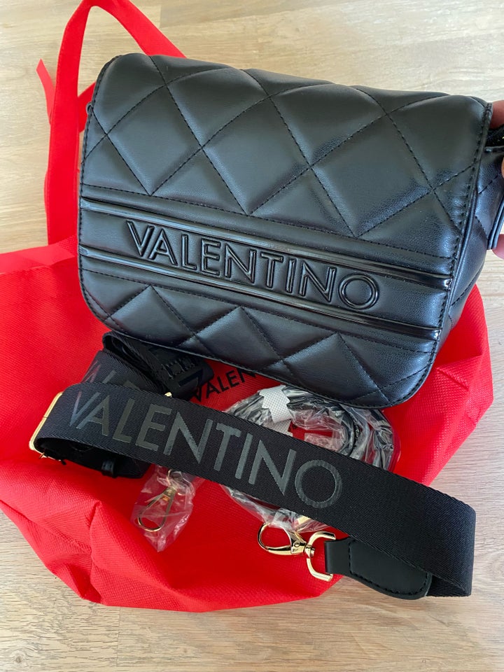 Crossbody, Valentino, læderlook