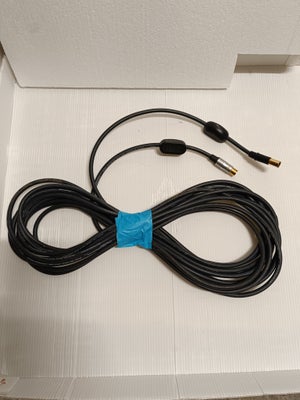 Antennekabel, Profigold, 5 m., Kvalitets kabel nypris 500kr