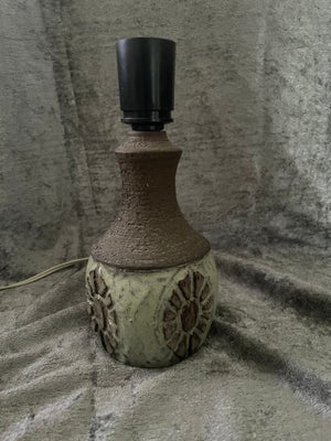 Anden bordlampe, Chris Haslev, Retro keramik lampe, af Chris Haslev, 23 cm høj