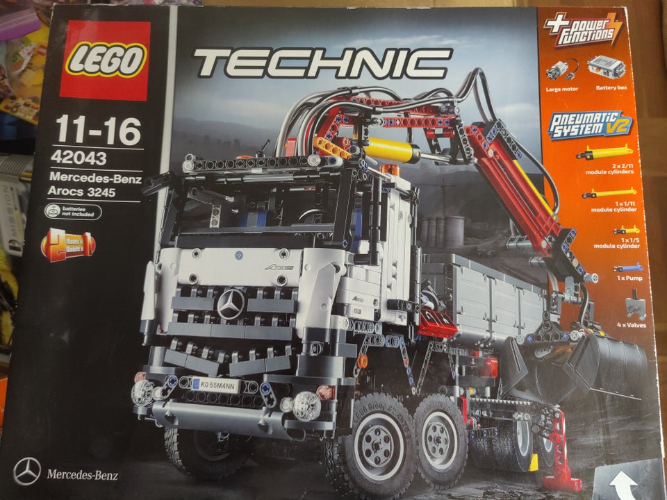 Lego Technic, 42043 Mercedes-Benz Arocs 3245 – dba.dk – af Nyt Brugt