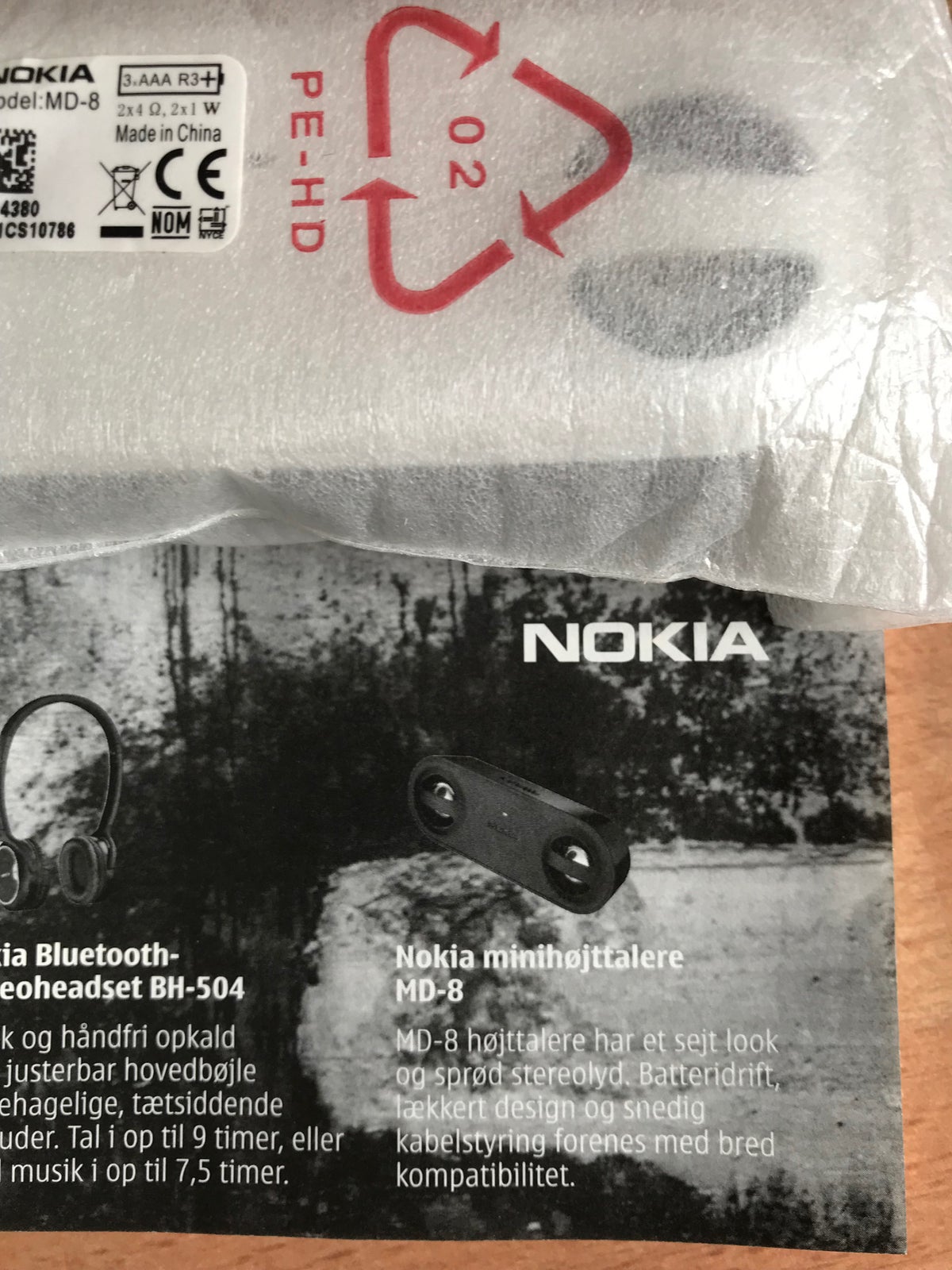 Højtaler, t. Nokia, MD-8