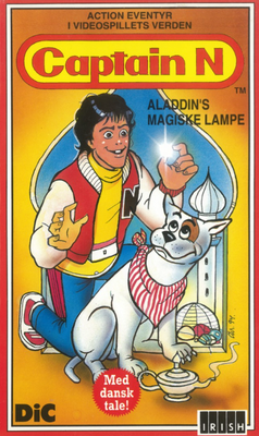 Jeg er på udkig efter et VHS bånd med titlen "Captain N: Aladdin's Magiske Lampe"

Hvis nogen skulle