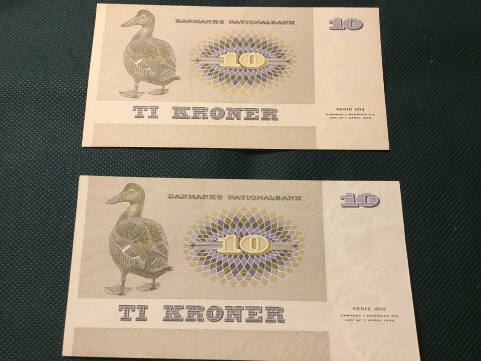 Danmark, sedler, 10kr