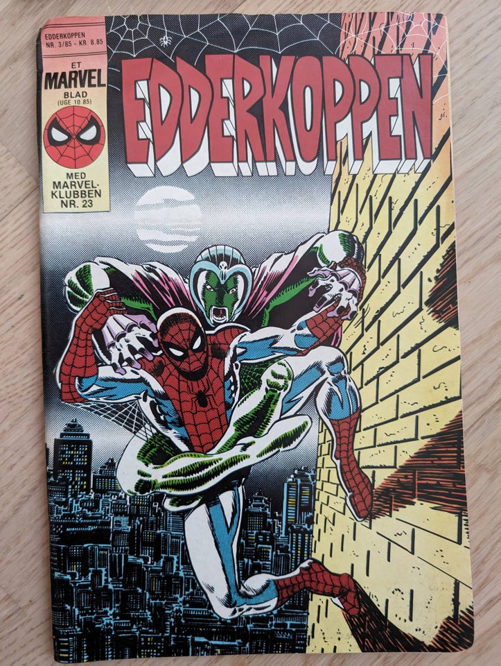 Edderkoppen - Marvelklubben, Tegneserie