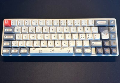 Tastatur, Iqunix F65, Perfekt, Sælger mit Iqunix F65 Tastatur.

TCC Holy Panda Switches.
Sælges for 