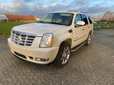 Cadillac Escalade, 6,2 V8 aut., Benzin, 4x4, aut. 2007, km 311000, perlemorshvid, træk, klimaanlæg, 