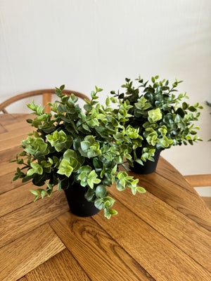 Kunstig plante, 2 Dekorative kunstige planter sælges. Prisen er pr stk.

Handler via MobilePay - sen