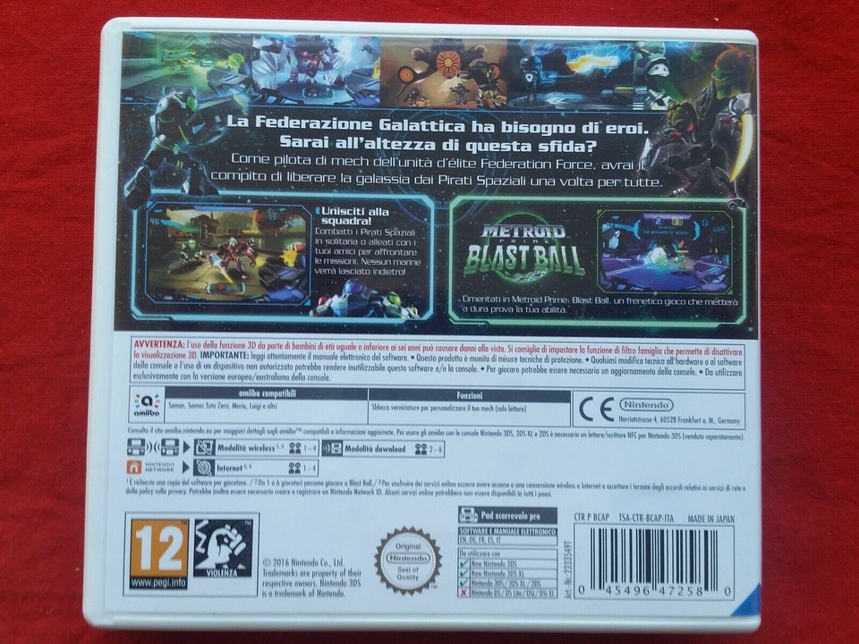 Metroid Prime Federation Force, Nintendo 3DS, FPS