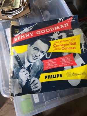LP, Benny Goodman, The famous 1938 Carnegie Hall Concert , Jazz, Dobbeltalbum 